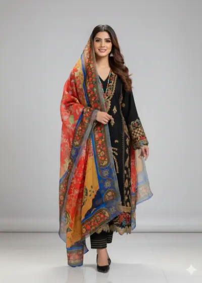 প্রিমিয়াম ব্ল্যাক রেডি ড্রেস